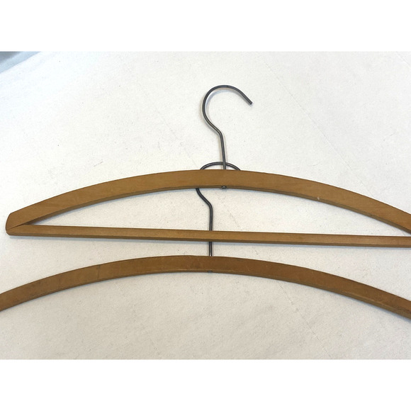 2 Advertising Vintage Wood Hangers San Jose and San Francisco - Picture 7 of 7